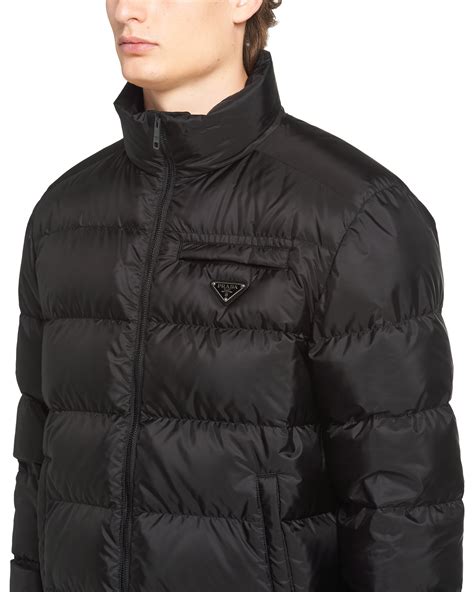 prada re nylon quilted jacket|prada cashmere puffer jacket.